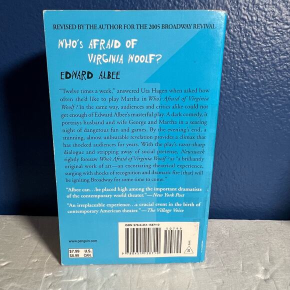 Who's Afraid of Virginia Woolf? First Edition - Book by Edward Albee - Picture 2 of 10